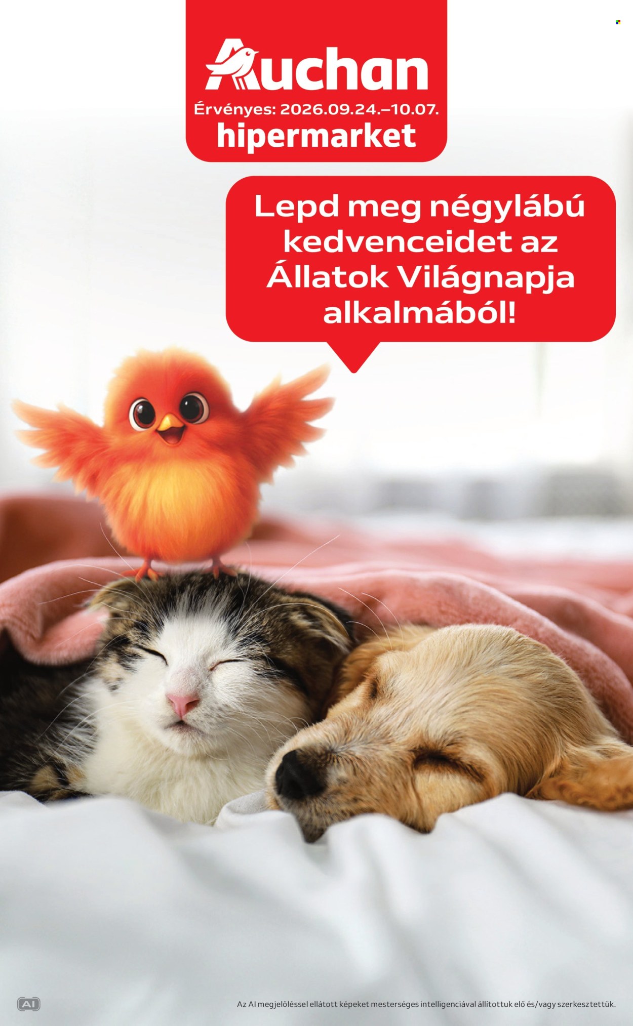 Auchan akciós újság érvényes:  - 2026.09.24 - 2026.10.07. 1. oldal Oldal 1