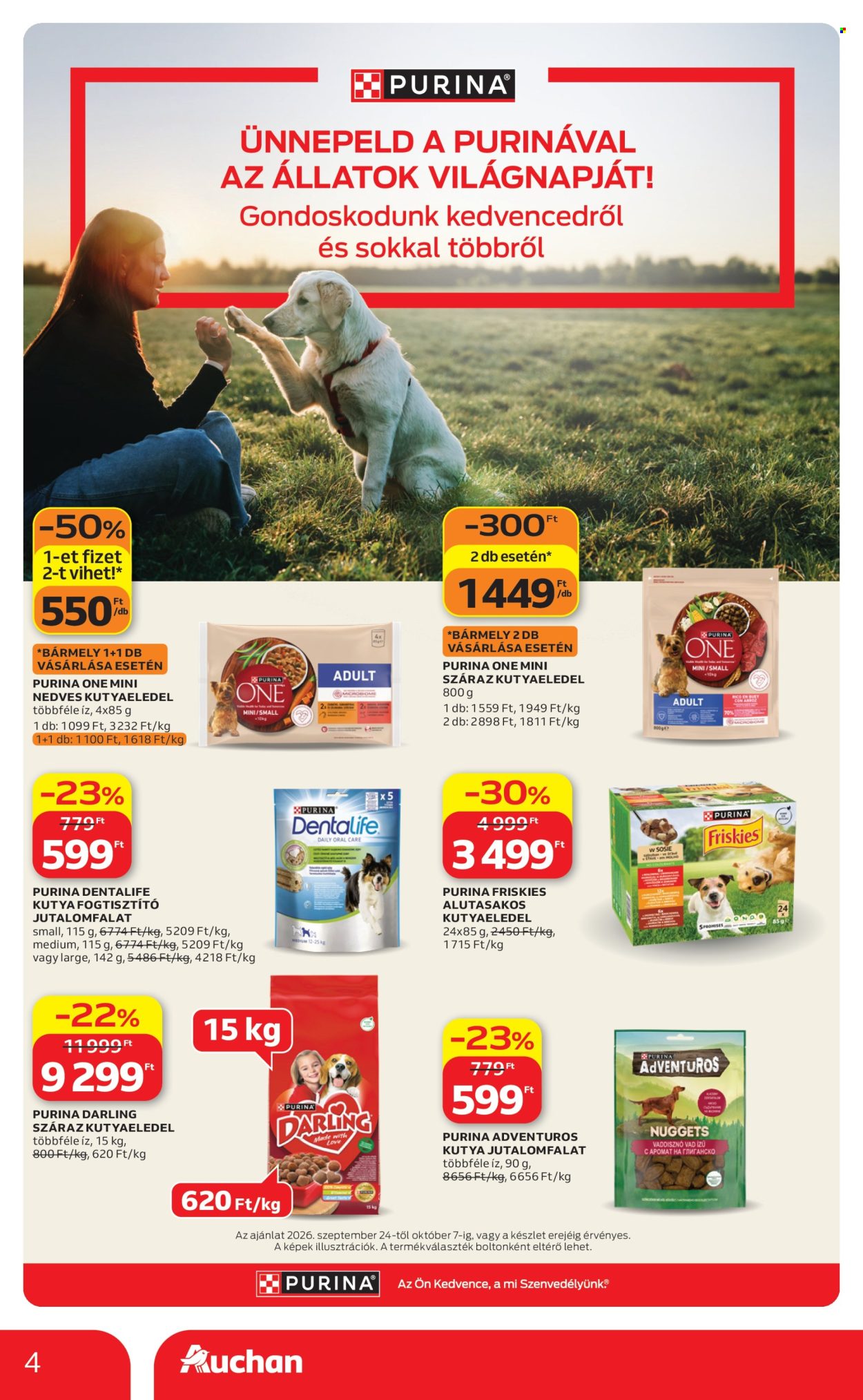 Auchan akciós újság érvényes:  - 2026.09.24 - 2026.10.07. 4. oldal Oldal 4