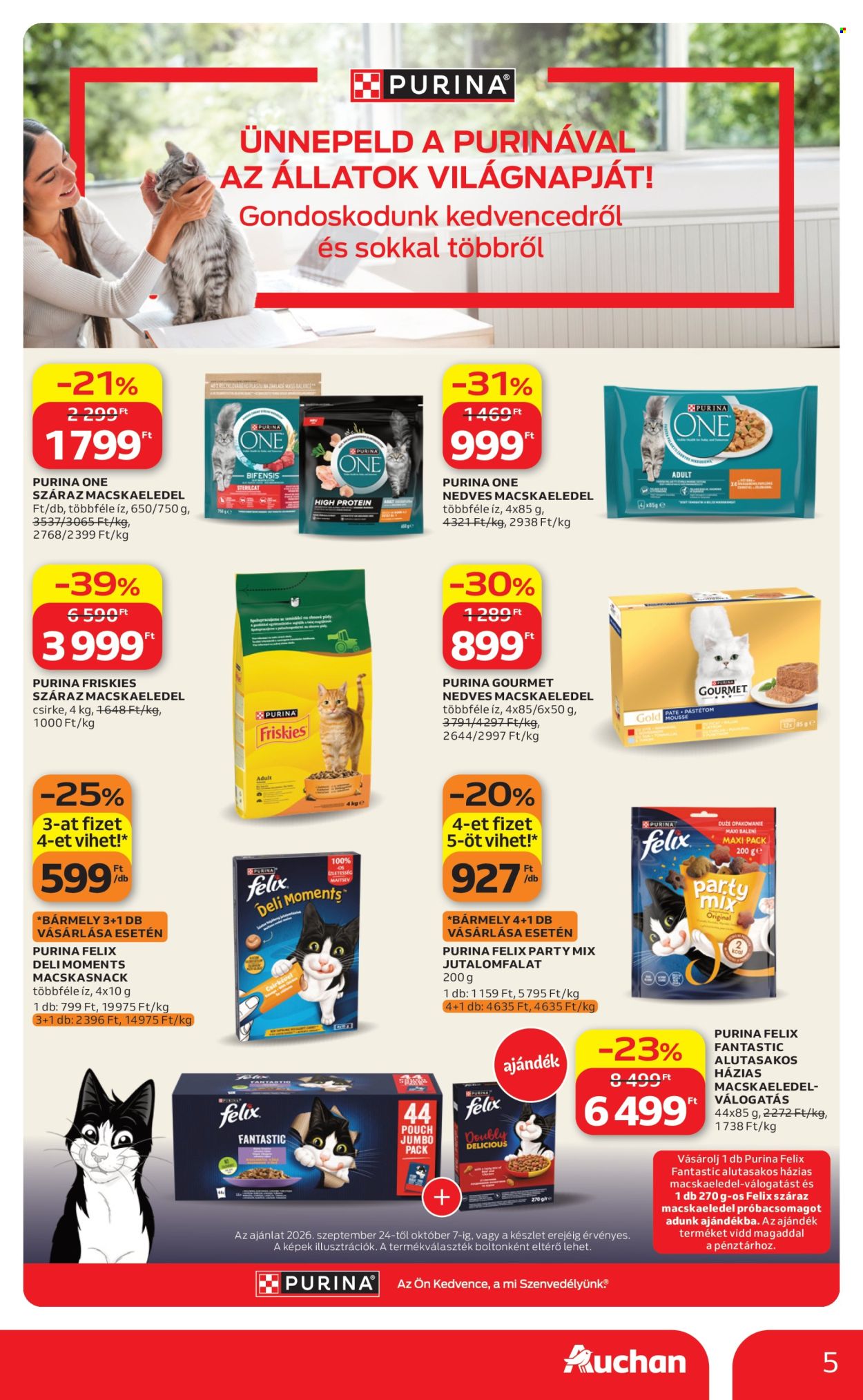 Auchan akciós újság érvényes:  - 2026.09.24 - 2026.10.07. 5. oldal Oldal 5