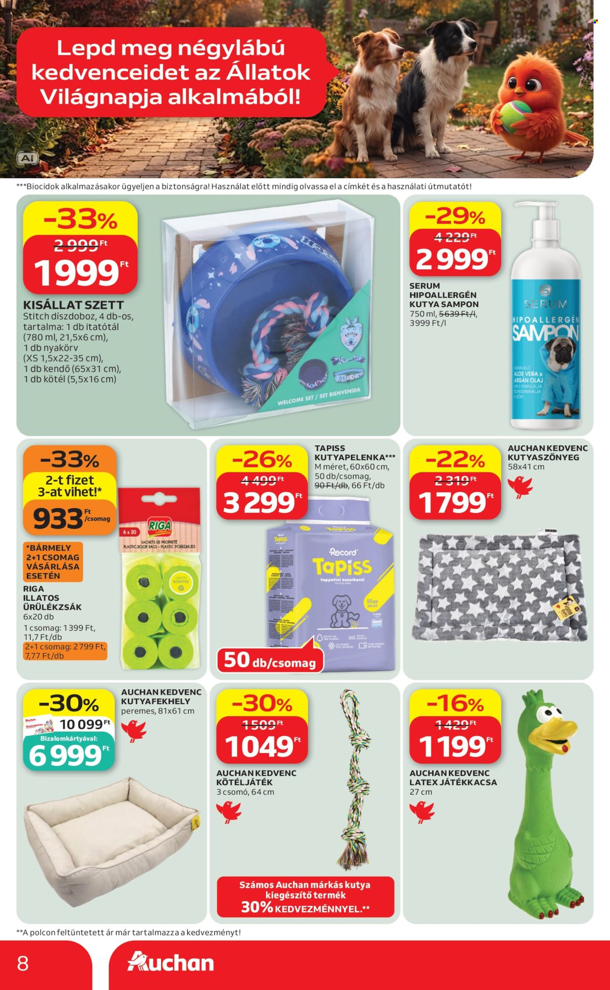 Auchan akciós újság érvényes:  - 2026.09.24 - 2026.10.07. 8. oldal Oldal 8