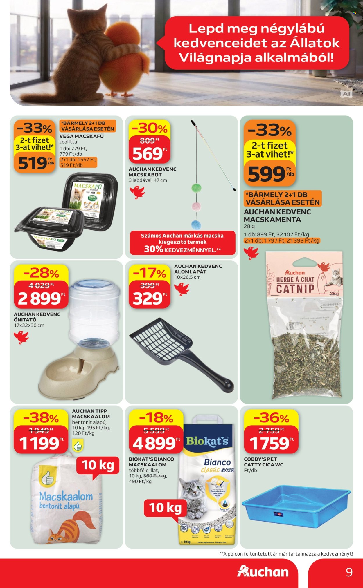 Auchan akciós újság érvényes:  - 2026.09.24 - 2026.10.07. 9. oldal Oldal 9