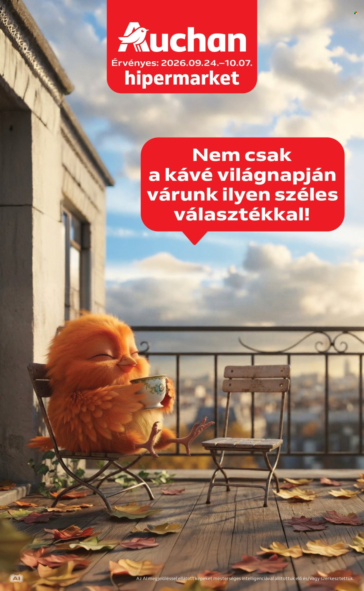 Auchan akciós újság érvényes:  - 2026.09.24 - 2026.10.07. 1. oldal Oldal 1
