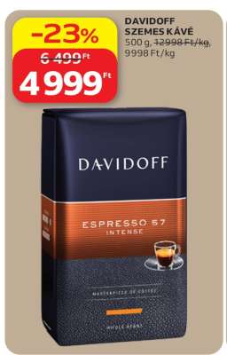 DAVIDOFF SZEMES KÁVÉ