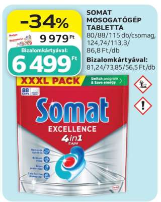Somat Mosogatógép Tabletta
