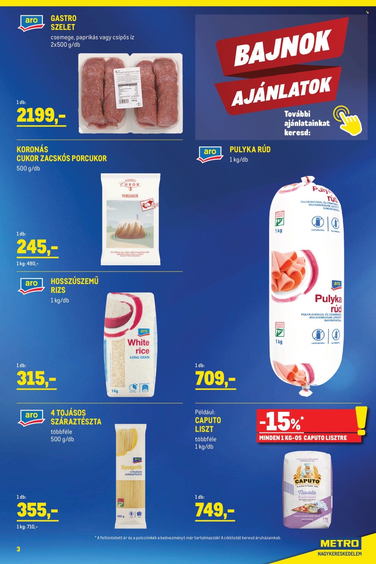 Metro akciós újság érvényes:  - 2026.10.01 - 2026.10.31. 3. oldal Oldal 3