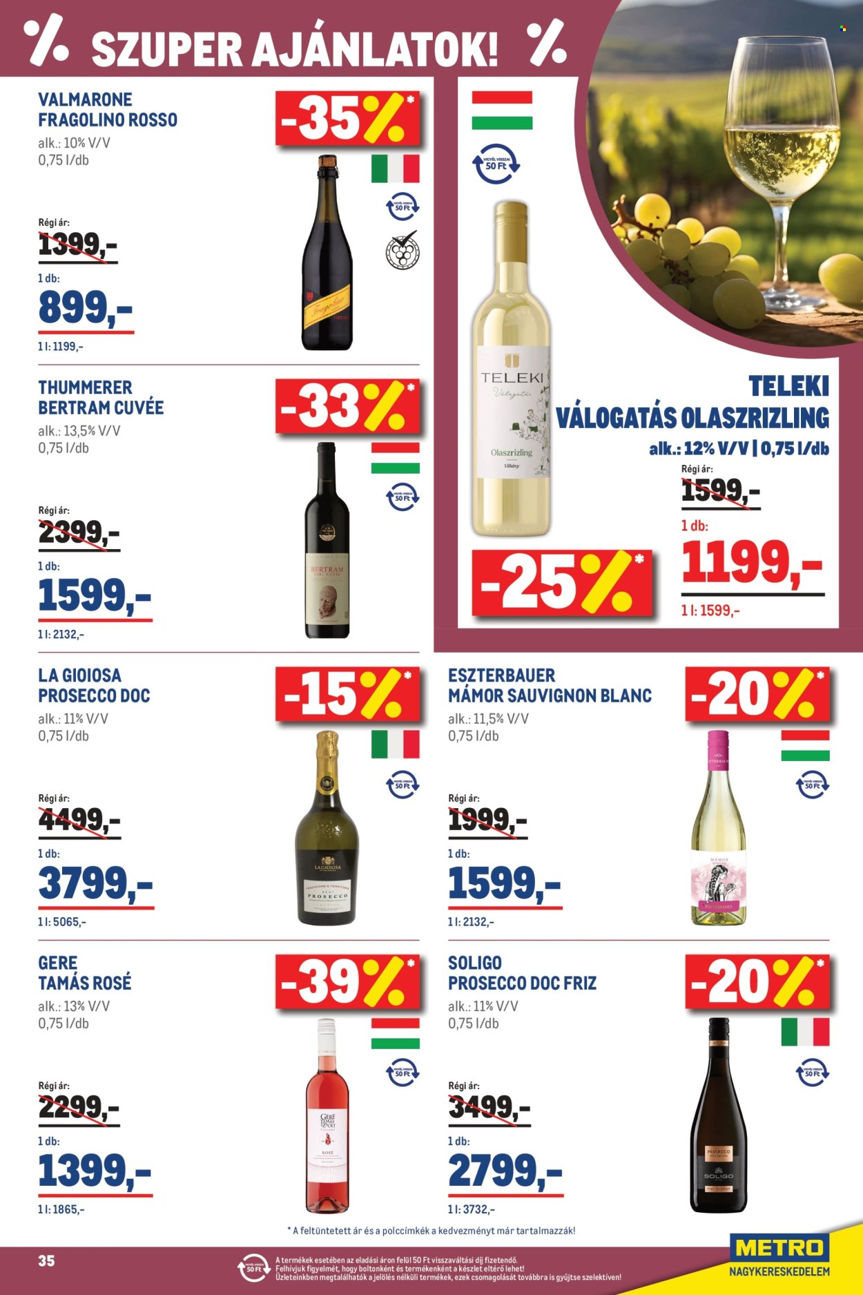 Metro akciós újság érvényes:  - 2026.10.01 - 2026.10.31. 35. oldal Oldal 35