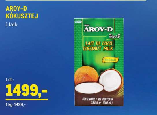 Aroy-D kókusztej