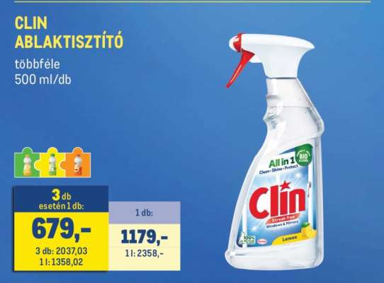 Clin ablaktisztító