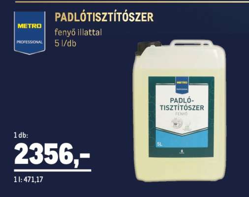 METRO PROFESSIONAL PADLÓTISZTÍTÓSZER