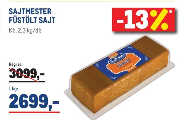 SAJT MESTER FÜSTÖLT SAJT