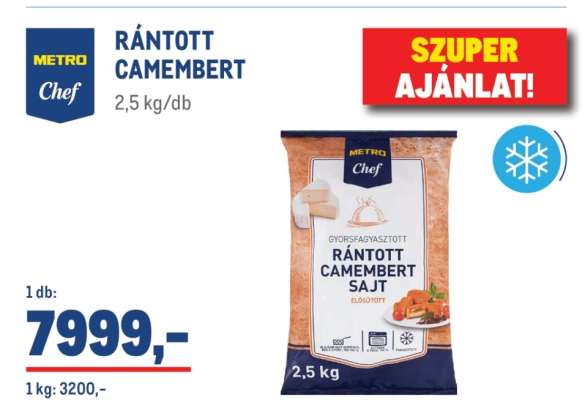 RÁNTOTT CAMEMBERT