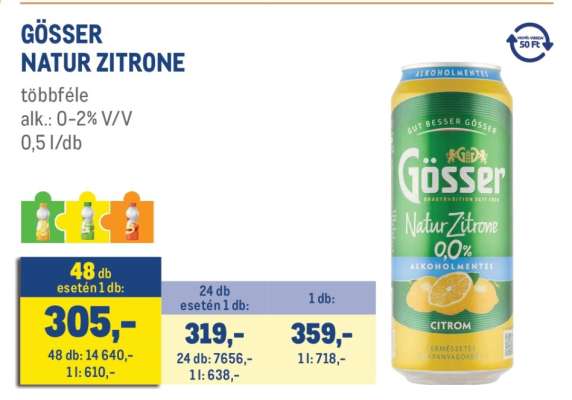 GÖSSER Natur Zitrone*