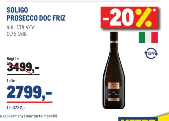 SOLIGO PROSECCO DOC FRIZ