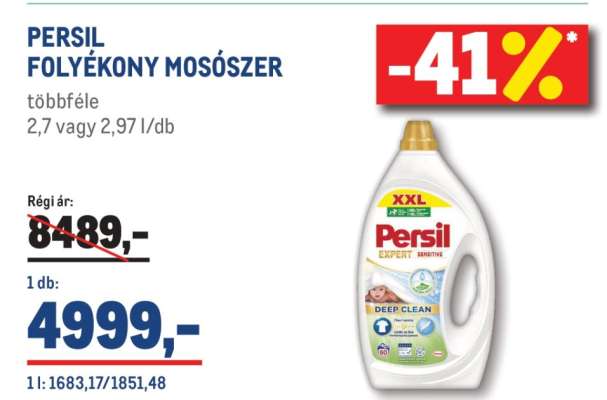 PERSIL FOLYÉKONY MOSÓSZER
