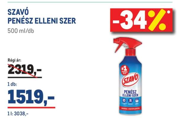 SZAVO Penész elleni szer