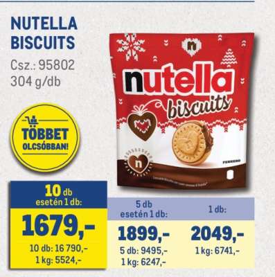NUTELLA Biscuits*
