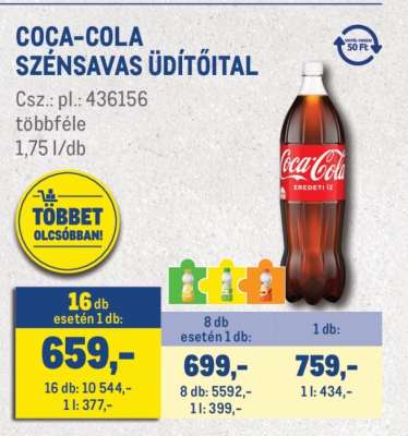 Coca-Cola szénsavas üdítőital