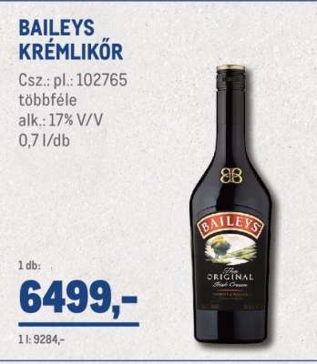 Baileys Krémlikőr