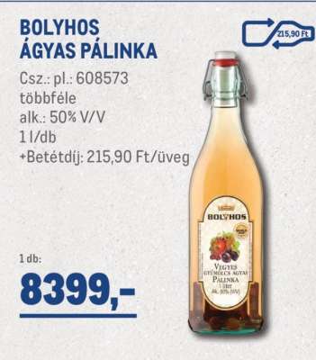 Bolyhos Ágyas Pálinka