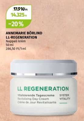 ANNEMARIE BÖRLIND LL-REGENERATION