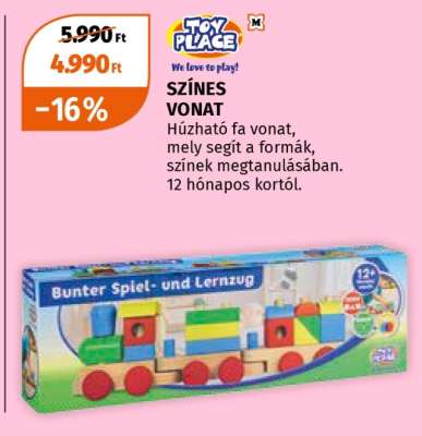 SZÍNES VONAT