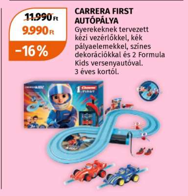 CARRERA FIRST AUTÓPÁLYA