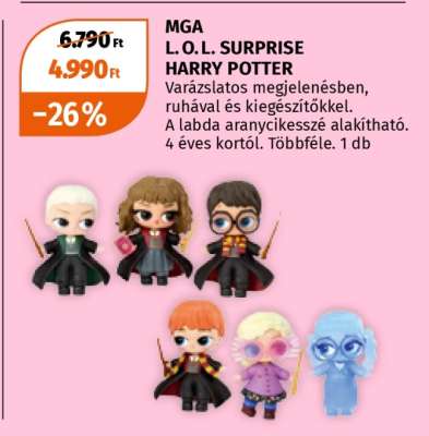 MGA L.O.L. SURPRISE HARRY POTTER