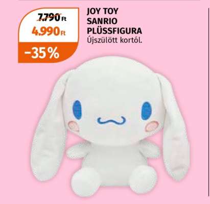 JOY TOY SANRIO PLÜSSFIGURA