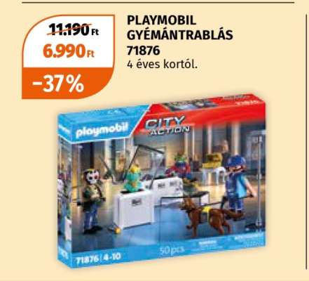 PLAYMOBIL GYÉMÁNTRABLÁS 71876
