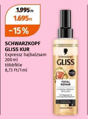 SCHWARZKOPF GLISS KUR