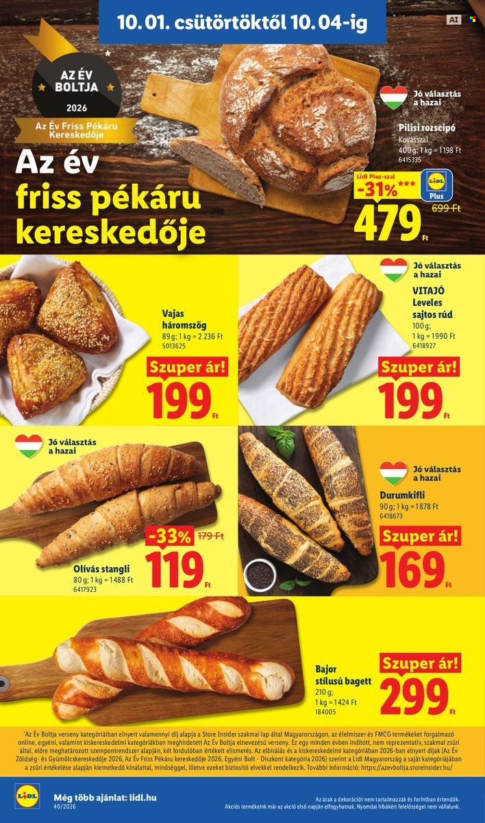 Lidl akciós újság érvényes:  - 2026.10.01 - 2026.10.07. 2. oldal Oldal 2