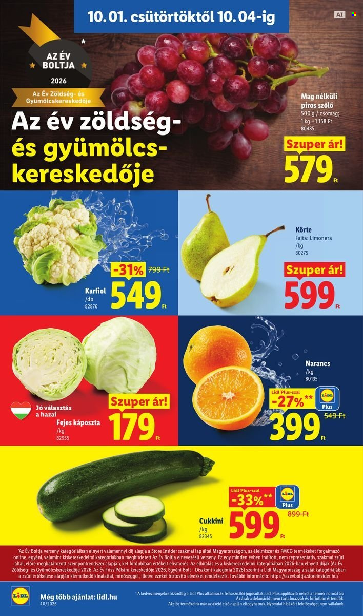 Lidl akciós újság érvényes:  - 2026.10.01 - 2026.10.07. 6. oldal Oldal 6
