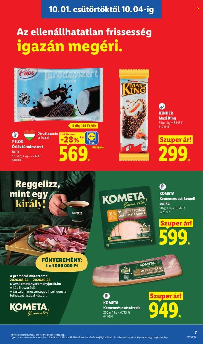 Lidl akciós újság érvényes:  - 2026.10.01 - 2026.10.07. 7. oldal Oldal 7
