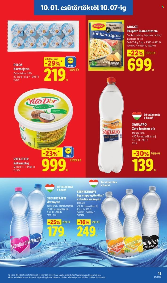 Lidl akciós újság érvényes:  - 2026.10.01 - 2026.10.07. 15. oldal Oldal 15