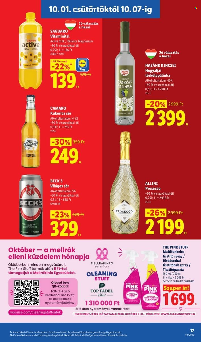 Lidl akciós újság érvényes:  - 2026.10.01 - 2026.10.07. 17. oldal Oldal 17