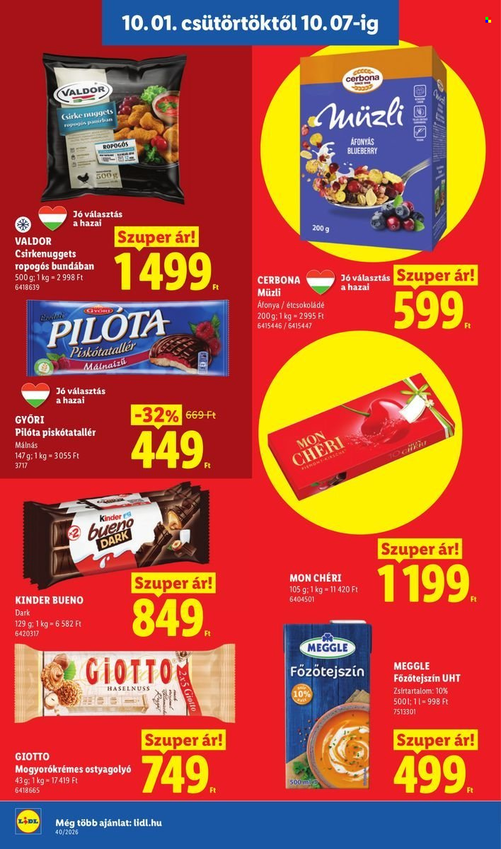 Lidl akciós újság érvényes:  - 2026.10.01 - 2026.10.07. 18. oldal Oldal 18