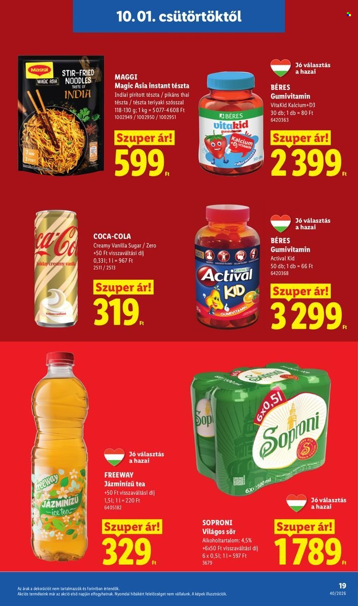 Lidl akciós újság érvényes:  - 2026.10.01 - 2026.10.07. 19. oldal Oldal 19