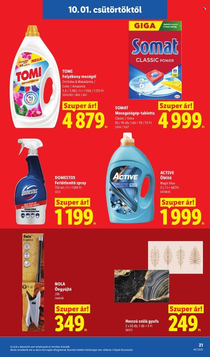 Lidl akciós újság érvényes:  - 2026.10.01 - 2026.10.07. 21. oldal Oldal 21