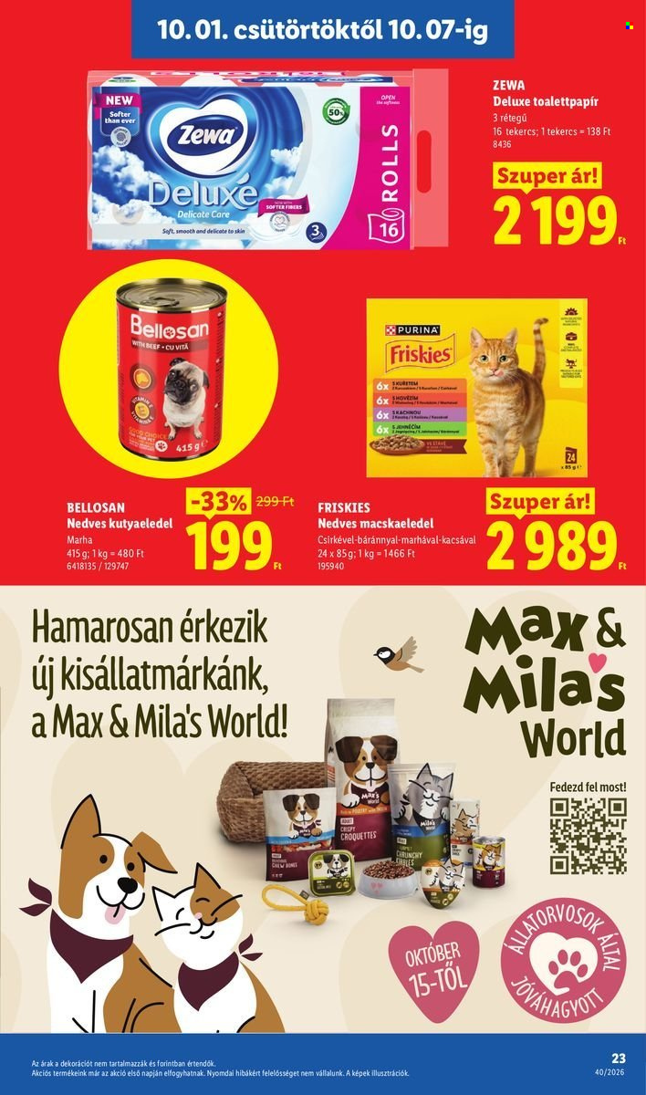 Lidl akciós újság érvényes:  - 2026.10.01 - 2026.10.07. 23. oldal Oldal 23