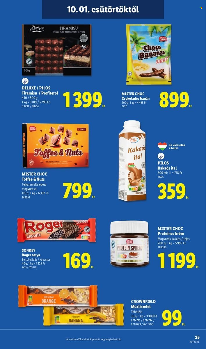 Lidl akciós újság érvényes:  - 2026.10.01 - 2026.10.07. 25. oldal Oldal 25