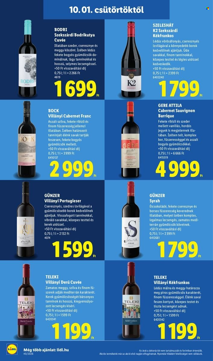 Lidl akciós újság érvényes:  - 2026.10.01 - 2026.10.07. 32. oldal Oldal 32