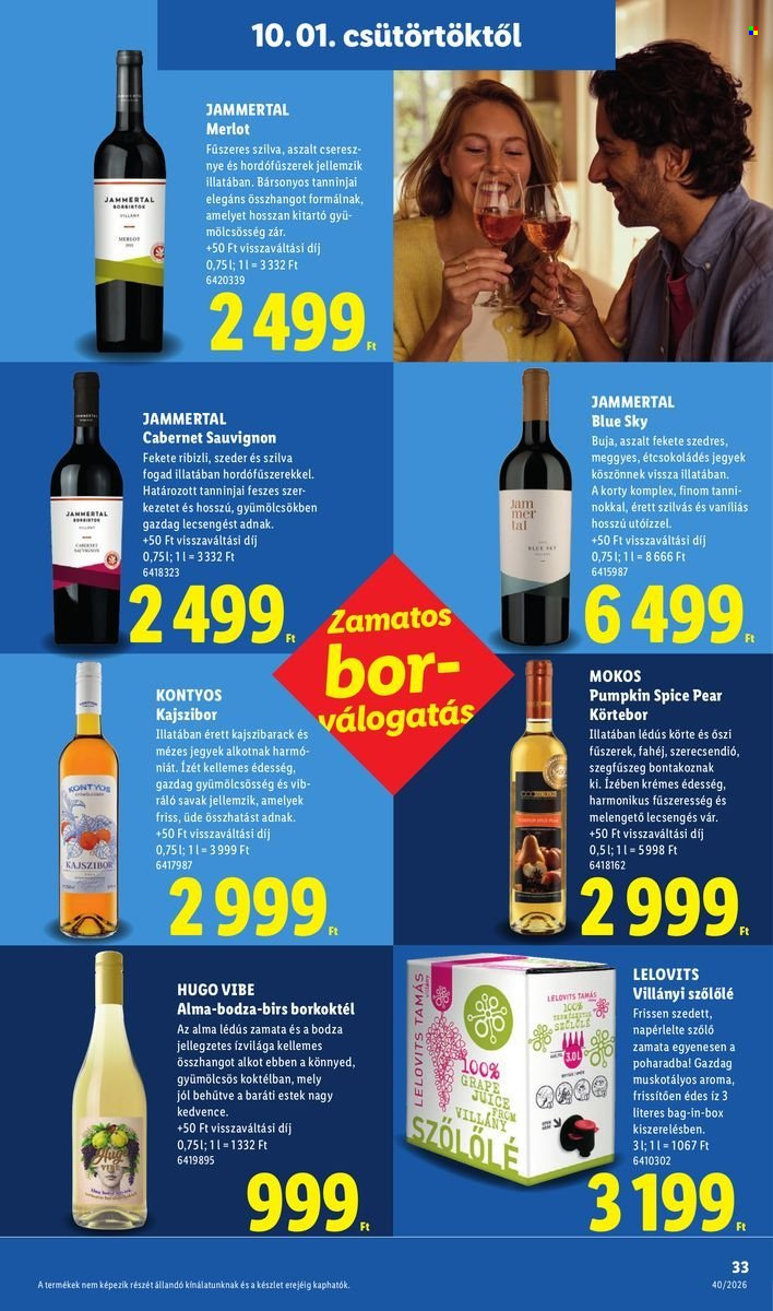 Lidl akciós újság érvényes:  - 2026.10.01 - 2026.10.07. 33. oldal Oldal 33