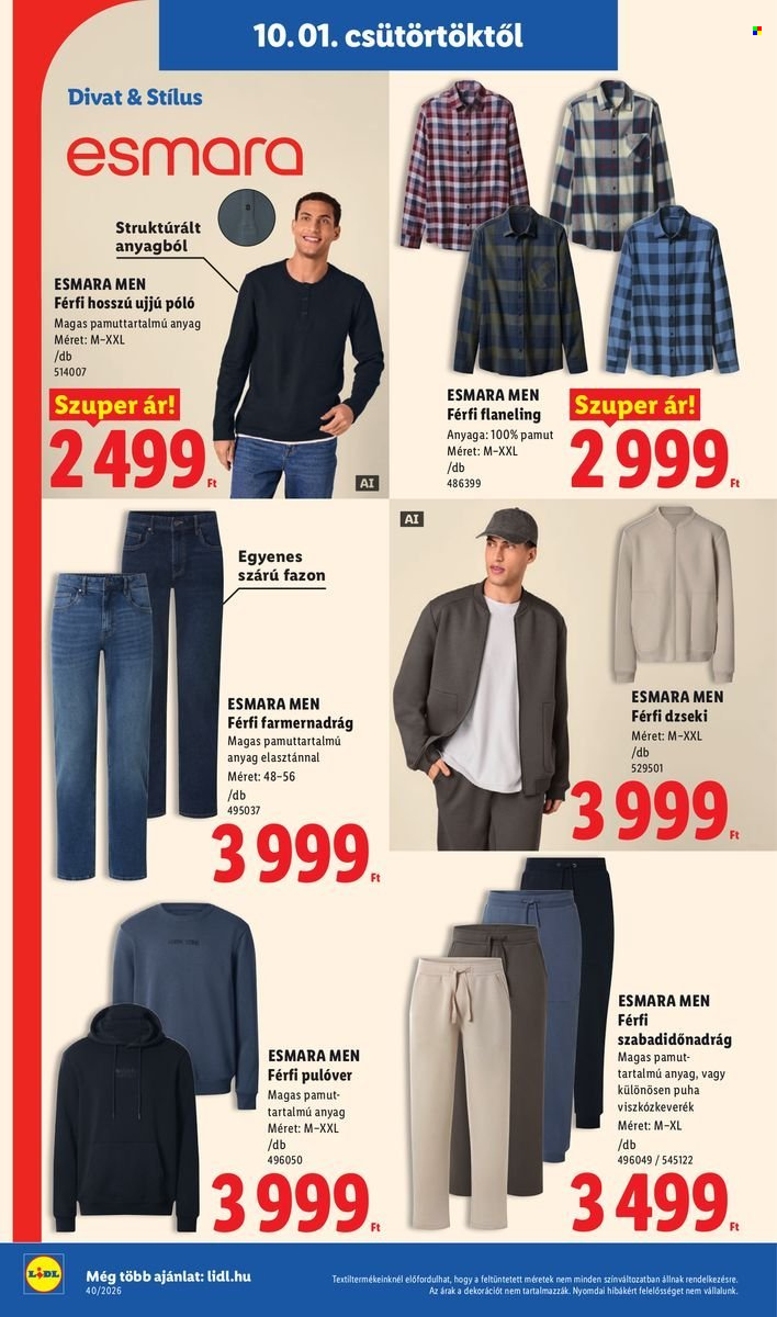 Lidl akciós újság érvényes:  - 2026.10.01 - 2026.10.07. 40. oldal Oldal 40