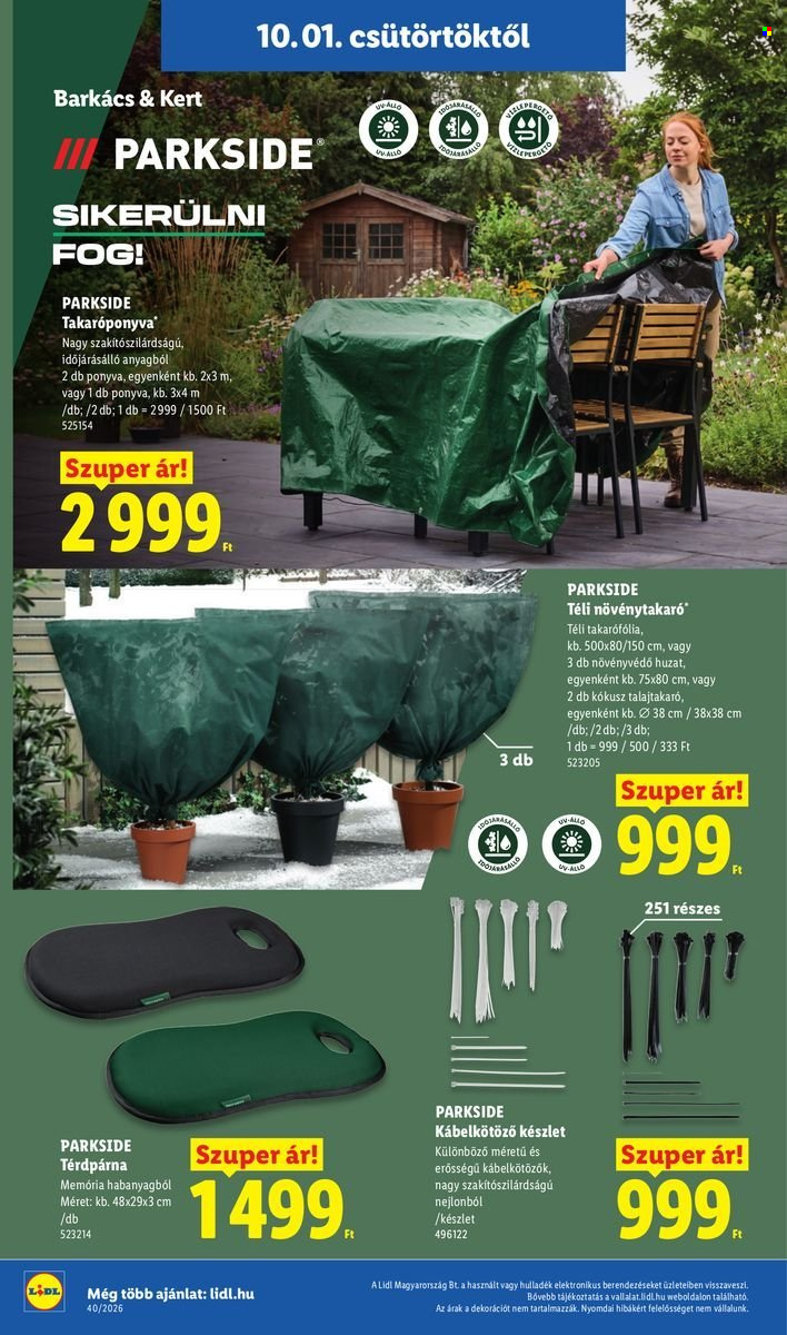 Lidl akciós újság érvényes:  - 2026.10.01 - 2026.10.07. 44. oldal Oldal 44
