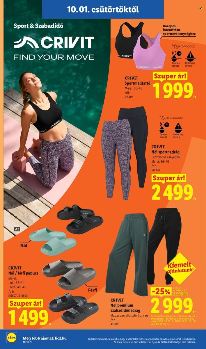 Lidl akciós újság érvényes:  - 2026.10.01 - 2026.10.07. 48. oldal Oldal 48