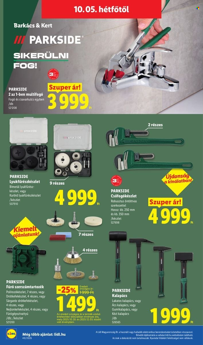 Lidl akciós újság érvényes:  - 2026.10.01 - 2026.10.07. 58. oldal Oldal 58