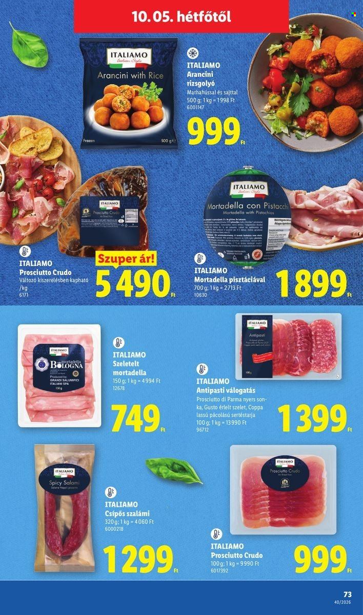 Lidl akciós újság érvényes:  - 2026.10.01 - 2026.10.07. 73. oldal Oldal 73