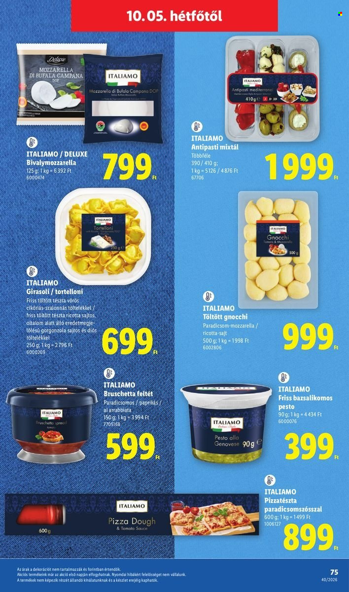 Lidl akciós újság érvényes:  - 2026.10.01 - 2026.10.07. 75. oldal Oldal 75