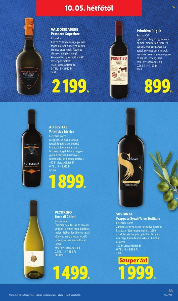 Lidl akciós újság érvényes:  - 2026.10.01 - 2026.10.07. 83. oldal Oldal 83