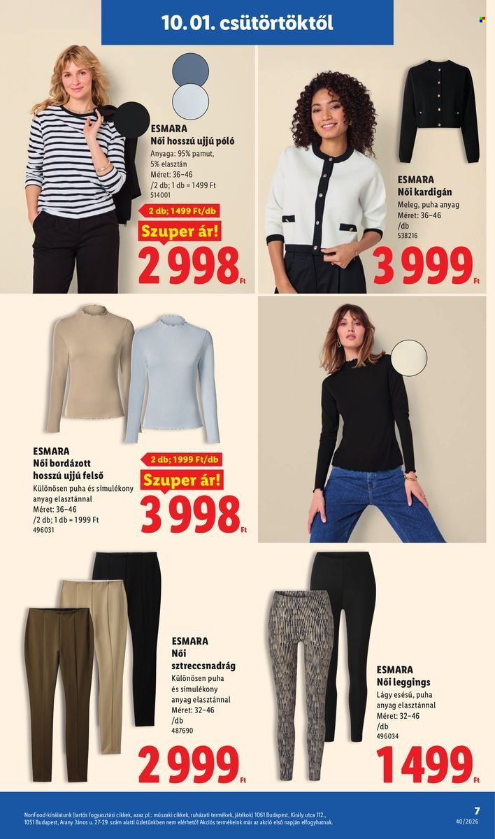 Lidl akciós újság érvényes:  - 2026.10.01 - 2026.10.07. 7. oldal Oldal 7